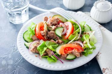 Quick & Healthy Canned Tuna Salad