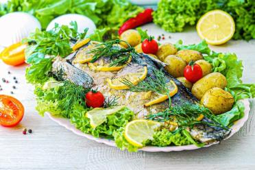 Easy Baked River Fish in Foil