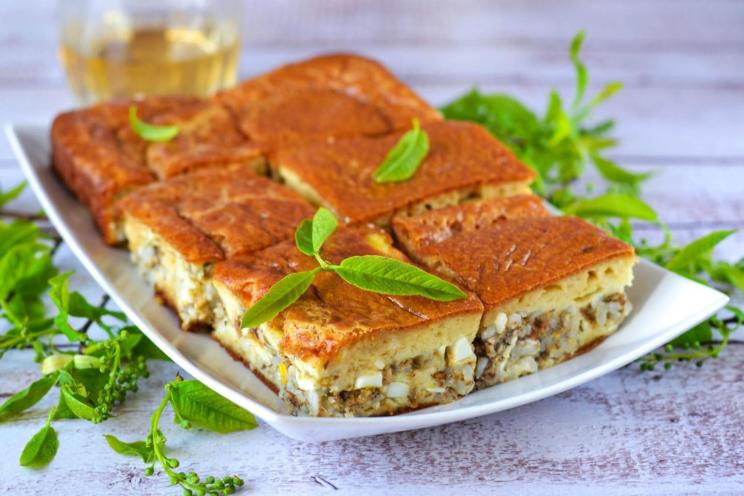 Rice and Fish Jellied Pie Rice and Fish Jellied Pie
