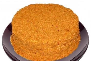 Honey Cake with Sour Cream
