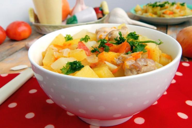 Creamy Rabbit Stew with Potatoes
