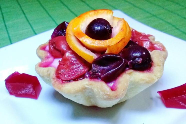 Berry Custard Tartlets