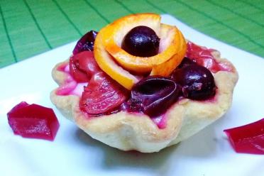Berry Custard Tartlets