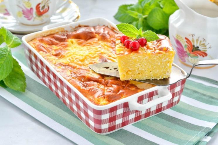 Baked Cottage Cheese Pasta Casserole Baked Cottage Cheese Pasta Casserole