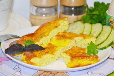 Creamy Kindergarten-Style Omelet