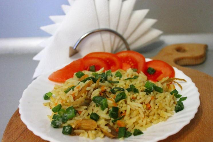 Slow Cooker Rice and Stew