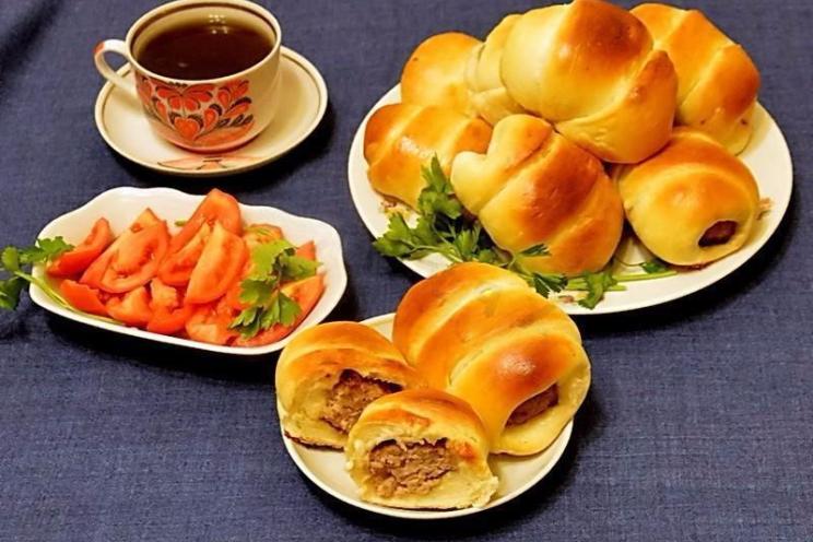 Oven-Baked Dough-Wrapped Cutlets