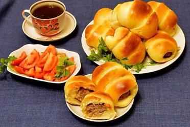 Oven-Baked Dough-Wrapped Cutlets