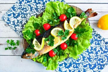 Oven-Baked Stuffed Pink Salmon