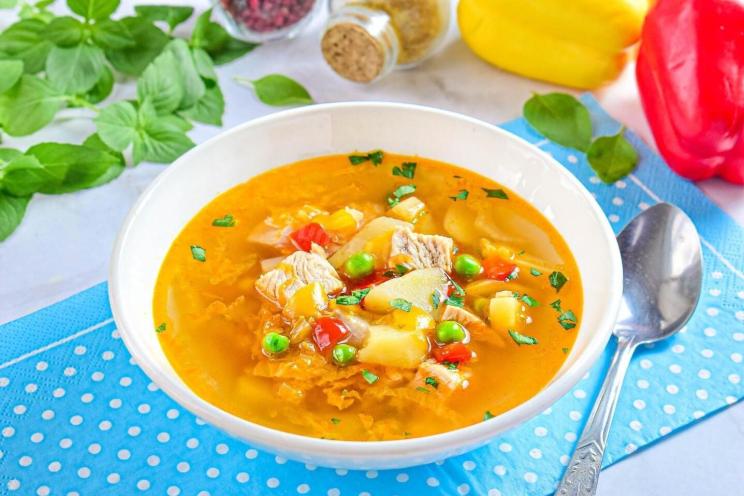 Chicken & Chinese Cabbage Soup Chicken & Chinese Cabbage Soup
