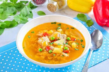 Chicken & Chinese Cabbage Soup