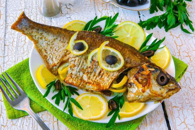 Easy Baked Foil-Wrapped Bream Easy Baked Foil-Wrapped Bream