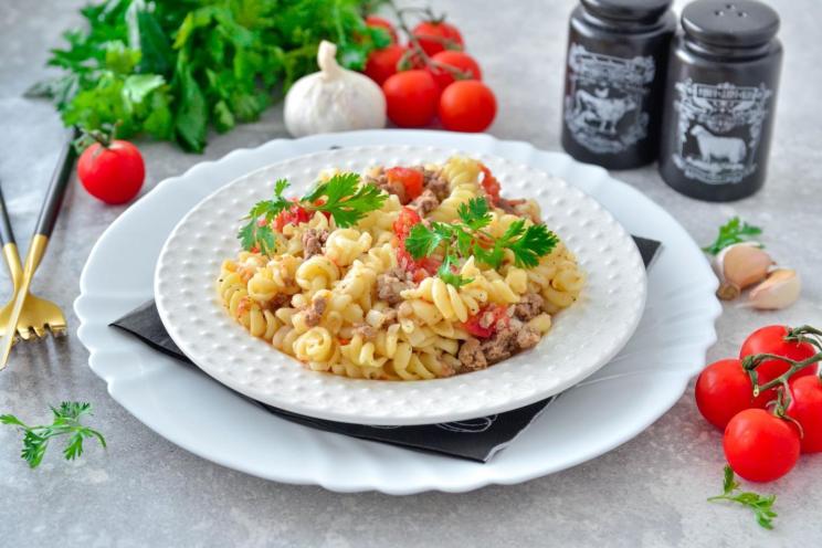 Slow Cooker Minced Meat Pasta