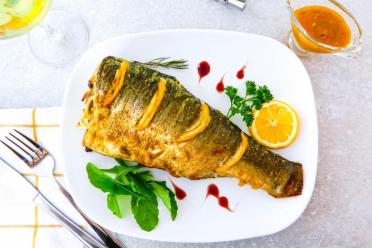 Oven-Baked Silver Carp