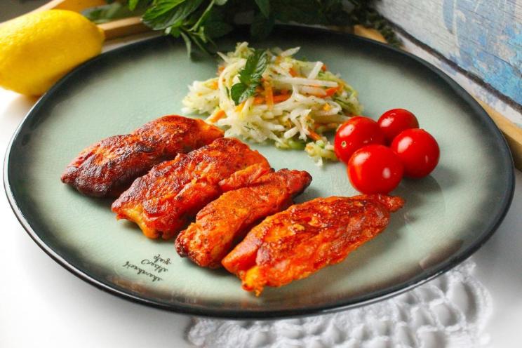 Pan-Fried Pangasius in Tomato Batter