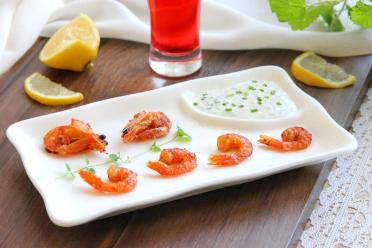 Grilled Mediterranean Shrimp in a Multi-Baker