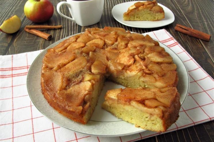 Caramelized Upside-Down Apple Pie