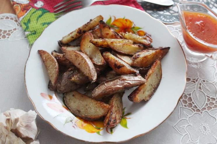 Sliced Oven-Baked Jacket Potatoes