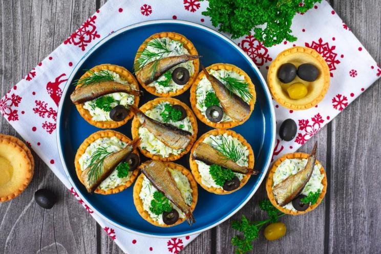 Quick & Festive Sprat Tartlets
