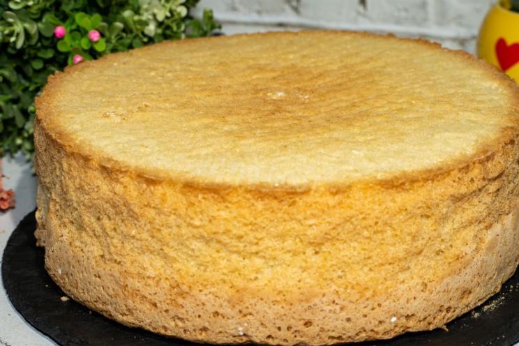 Easy Fluffy Sponge Cake Without Baking Powder or Soda Easy Fluffy Sponge Cake Without Baking Powder or Soda