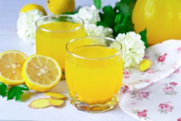 Immune-Boosting Lemon Ginger Turmeric Honey Drink
