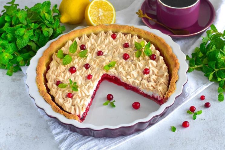 Cranberry Delight Pie