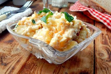 Smoked Cod and Potato Salad with Fresh Cucumber