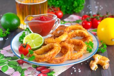 Quick and Crispy Squid Rings