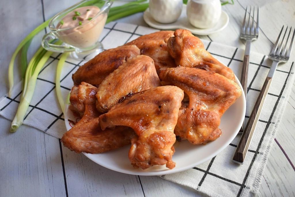 Oven-Baked Honey Mustard Wings