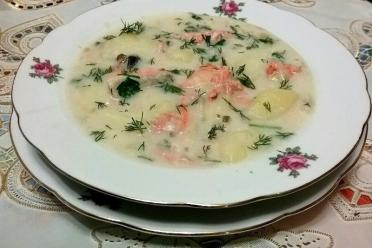 Creamy Finnish Salmon Soup
