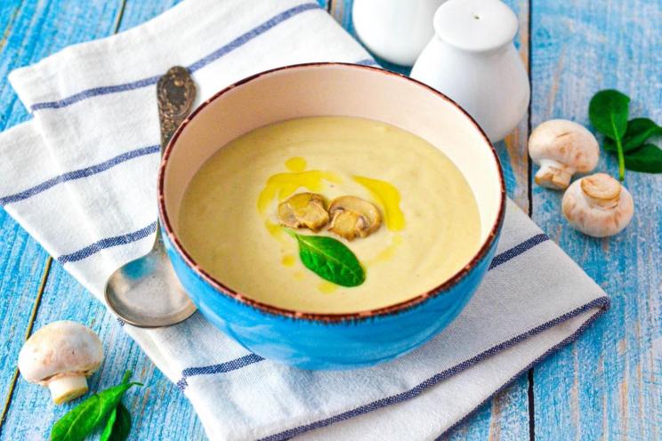 Creamy Mushroom Potato Soup
