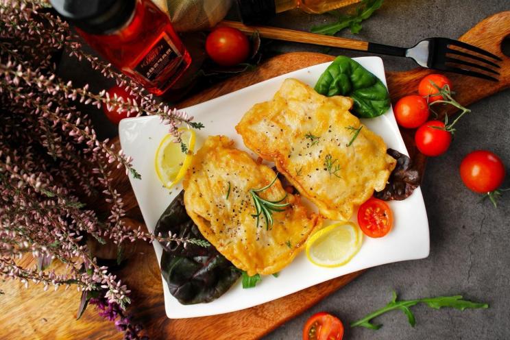 Crispy Pan-Fried Battered Pangasius Crispy Pan-Fried Battered Pangasius