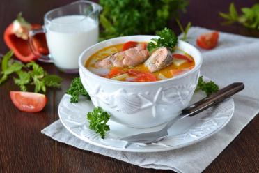 Creamy Finnish Trout Soup