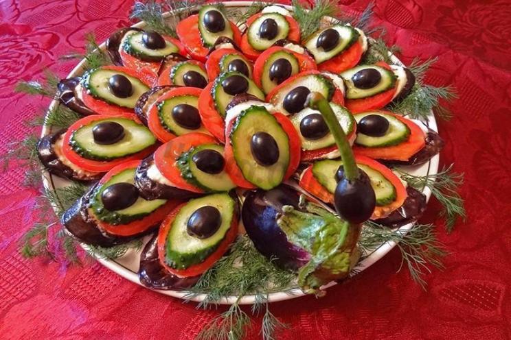 Stunning Savory Eggplant Tail Appetizer Stunning Savory Eggplant Tail Appetizer