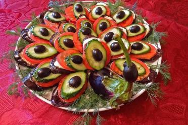 Stunning Savory Eggplant Tail Appetizer