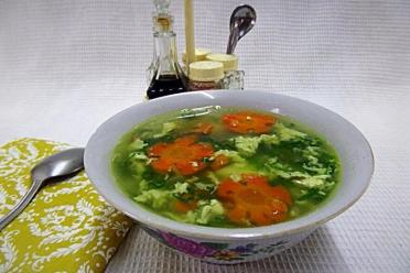 Spinach & Cabbage Soup