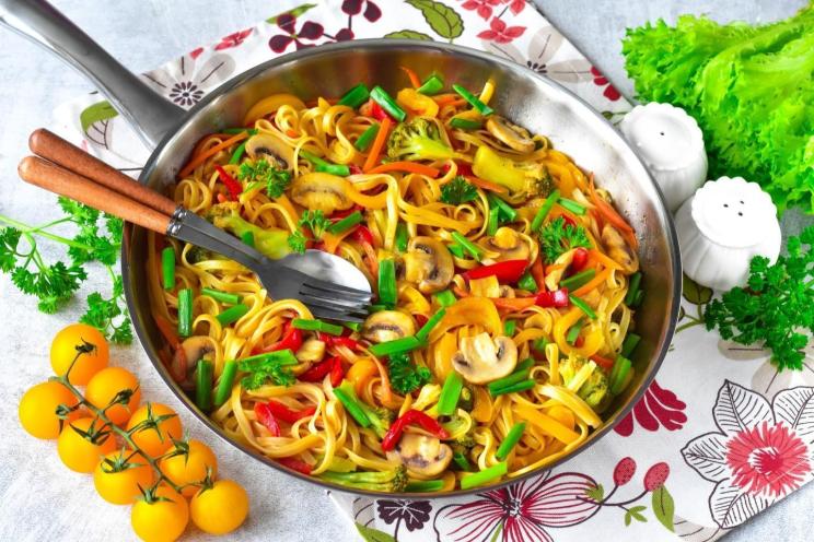 Vegetable Stir-Fry Noodles