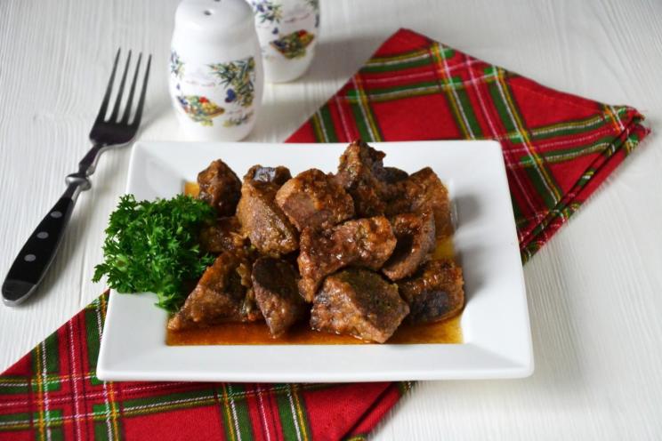 Quick and Easy Soy Sauce Liver