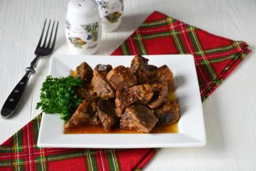 Quick and Easy Soy Sauce Liver