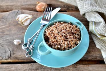 Microwave Buttered Buckwheat