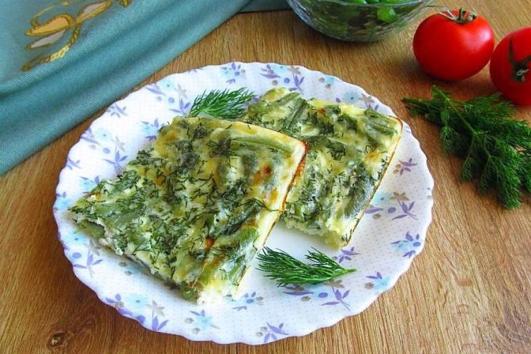 Healthy Green Bean Omelette for Energy-Boosting Breakfast