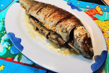 Foil-Baked Herb Butter Carp