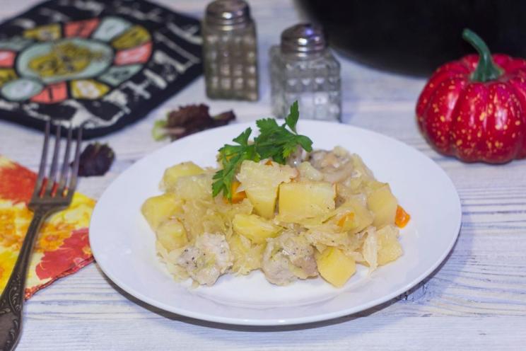 Slow Cooker Pork, Cabbage, and Potatoes Slow Cooker Pork, Cabbage, and Potatoes