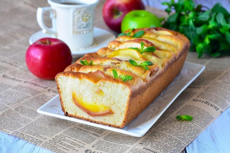 Baked Apple & Cottage Cheese Charlotte