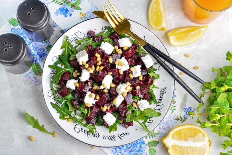 Healthy Beetroot and Feta Salad Delight