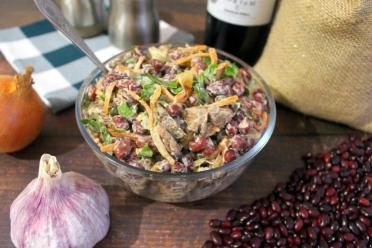 Chicken Liver and Bean Salad