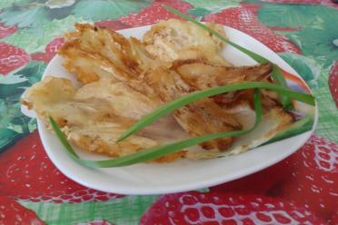 Crispy Battered Napa Cabbage