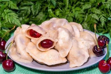 Classic Cherry Dumplings with Kefir