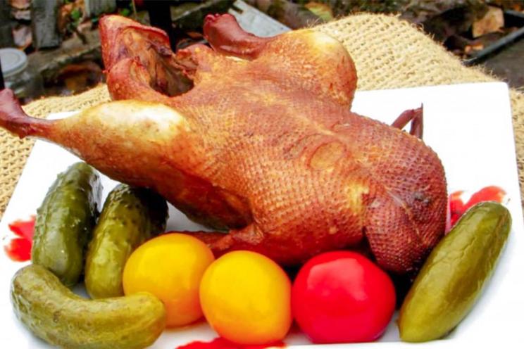 Smoky and Aromatic Homemade Duck