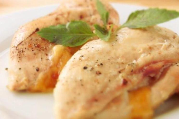 Baked Chicken Fillet with Cheese and Tomatoes